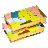 Atacado personalizado cadernos planejador impressão de serviço de memória margarida livro impressão fábrica