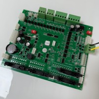 Placa base de bomba de gasolina PCB multicapa de grado industrial, 1 oz de cobre, terminales verdes duraderos, diseñados con precisión, servicio OEM para combustible.