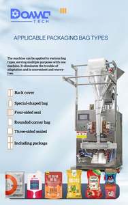 Máquina Envasadora y Selladora Automática de Sobres para Leche, Harina, Especias, Chile, Café y Condimento en Polvo con Pesaje y Llenado por Rosca - Product Image 3