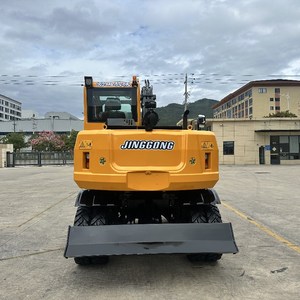 Escavatore Gommato JG70S da 7 Tonnellate, Attrezzatura Compatta per Miniere, Adatto a Progetti di Costruzione Urbana. - Product Image 6