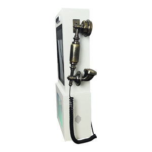Livre d'or vidéo et audio tactile avec écran 10,1'' <span class=keywords><strong>en</strong></span> métal, enregistreur vocal, support de partage <span class=keywords><strong>en</strong></span> <span class=keywords><strong>ligne</strong></span> avec boîte à lumière - Product Image 5