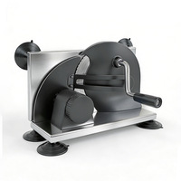 Coupe-pain manuel pliable en acier inoxydable pour pain au levain, réutilisable, avec manivelle