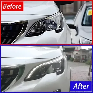 Kit de phares à LED modernisés pour <span class=keywords><strong>Peugeot</strong></span> <span class=keywords><strong>3008</strong></span> 4008 5008 2017-2020, installation facile, accessoires auto - Product Image 6