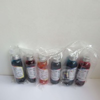 Encre alimentaire à base d'eau de haute qualité 100 ml, verte, sûre pour les imprimantes HP Pixma MG7150, impression numérique, certifiée MSDS