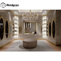 Ensemble de penderies en aluminium pour chambre à coucher, petite dressing, armoire de rangement sur mesure pour vêtements