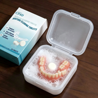 30 Comprimés Nettoyants pour Prothèses Dentaires, Gouttières d'Alignement, Gouttières Nocturnes, Protège-dents - Comprimés Nettoyants pour Prothèses Dentaires