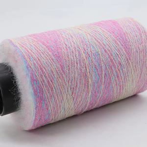 Groothandel Hoge Kwaliteit Breien Garen Wol 15nm/1 Geschilderd Mohair 30% Polyester 15% Acryl 45% Nylon 10% Wol Mix Garen - Product Image 6
