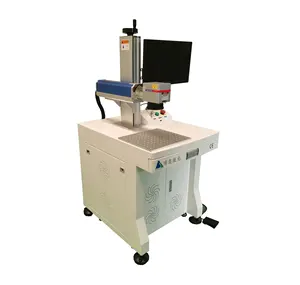 Máquina de gravação a laser de fibra de mesa de trabalho 50w 100w máquina de marcação a laser uv
