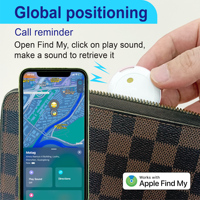 Findmy Traceur GPS Portable Mini Bluetooth pour Animaux de Compagnie Longue Portée Collier Étanche IP67 MFI iOS Android Réseau 4G Voyage