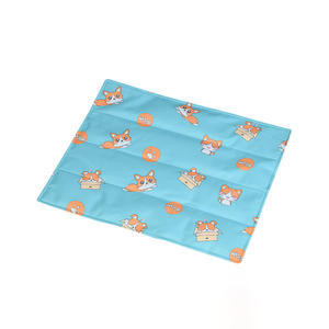 Vente directe des fabricants Tapis de glace d'été pour animaux de compagnie Chien Chat Refroidissement Cartoon <span class=keywords><strong>Gel</strong></span> Ice Nest Tapis de refroidissement respirant - Product Image 2
