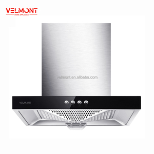 <span class=keywords><strong>Hotte</strong></span> de cheminée murale de cuisine en forme de T de 90cm à bas prix avec interrupteur tactile en aluminium <span class=keywords><strong>Hotte</strong></span> de cuisinière à haute aspiration - Product Image 4