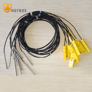 Özelleştirilmiş Yüksek Hassasiyetli Endüstriyel J Tipi Termokupl, Kontrolör için Mini Fişli Yüksek Sıcaklık Sensörü - Product Image 3