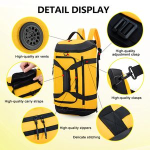 VIPOKO özelleştirilmiş yüksek kaliteli Oxford bez seyahat çantası açık spor yürüyüş spor su geçirmez seyahat sırt çantası için uygun - Product Image 4