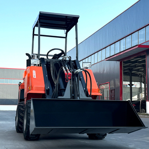 Hoogwaardige 1 ton 1,2 ton diesel lader met EPA-motor, compacte telescopische giek, mini kniklader met aanbouwdelen - Product Image 5