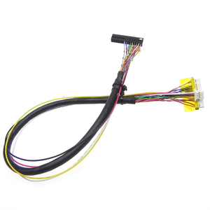 맞춤형 DF19-20S-1C 20P LVDS 와이어 하네스 1.0mm 피치 DF19G-20S-1C LCD 스크린 케이블 어셈블리 - Product Image 4