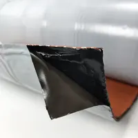Zelfklevend Waterdicht Membraan Aluminiumfolie Butyl Knipperende Tape Voor Geneigd Dak