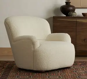 Phổ biến nhất nóng bán đệm ghế bành bọc Ghế giải trí ghế boucle nhung phòng chờ Chaise