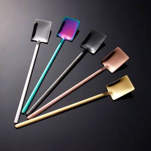 304 Stainless Steel <b>Spoon</b> Round Creative Hammered Texture Linen Texture Soup <b>Spoon</b> Tableware Wholesale - Product Image 6