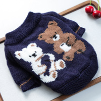Vêtements en tricot pour animaux de compagnie, chandail de Noël pour chiens et chats