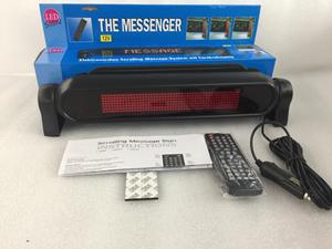 Led Single Red Module Car Car English Russian Strip <b>Screen</b> Remote Control Advertising Car Led Strip <b>Screen</b> Multi-Language - Product Image 6