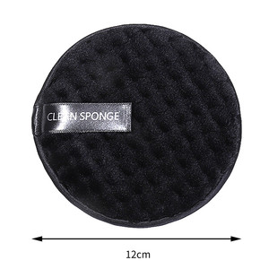 Éponges rondes démaquillantes hypoallergéniques, douces et apaisantes, pour le nettoyage du visage et du vernis à ongles - Product Image 5