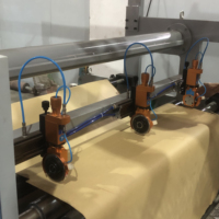 Machine à plastifier d'étiquettes/autocollants de revêtement thermofusible pour le traitement du papier RTH1300