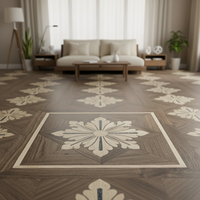 Parquet sur mesure, parquet à motif français, bois d'ingénierie pour intérieurs élégants, parquet au design moderne