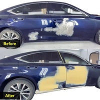 Peinture automobile or dur, mastic pour carrosserie, revêtement acrylique liquide, 1K/2K, alliage de fibres, mastic en spray pour la rénovation et la réparation de voitures