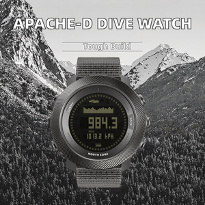Reloj Deportivo NORTH EDGE APACHE-D para Buceo Libre, para Hombre, Resistente al Agua hasta 10 ATM, con Altímetro, Barómetro, Brújula, Reloj Despertador - Product Image 5