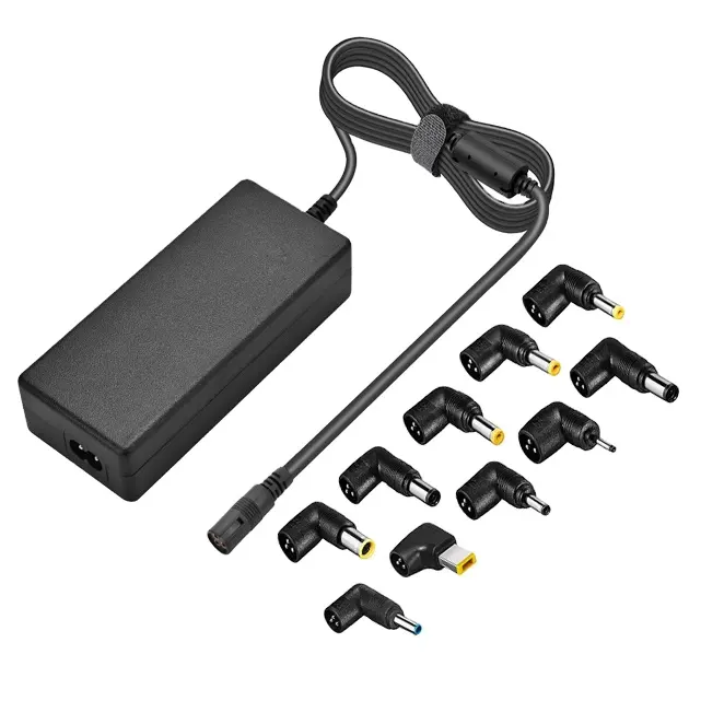 Adaptador de cargador de ordenador portátil, adaptador Universal internacional de 40W, 70W, 90W, 120W, CA/CC con múltiples puntas, novedad, precio al por mayor