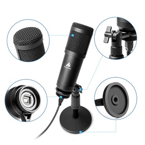 MAONO negro 192khz 24bit, tasa de muestreo condensador grabación micrófono usb con el estudio de micrófono - Product Image 2