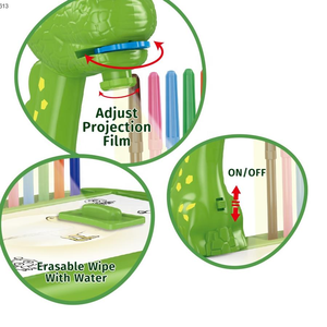 Juguetes educativos <span class=keywords><strong>dinosaurio</strong></span> boceto niños Led <span class=keywords><strong>proyector</strong></span> pintura arte dibujo mesa <span class=keywords><strong>para</strong></span> niños - Product Image 3