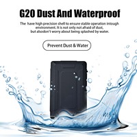 Traceur GPS 4G sans fil 800 mAh, dispositif d'alarme de suivi de véhicule en temps réel pour la gestion de flotte automobile