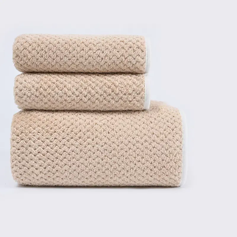 Handuk bungkus cepat kering handuk bulu karang turban handuk serat mikro dimensi 110 cm x 80 cm