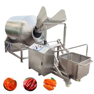 304 Stainless steel full automatic vacuum meat tumbler for fish/beef/chicken/sheep meat