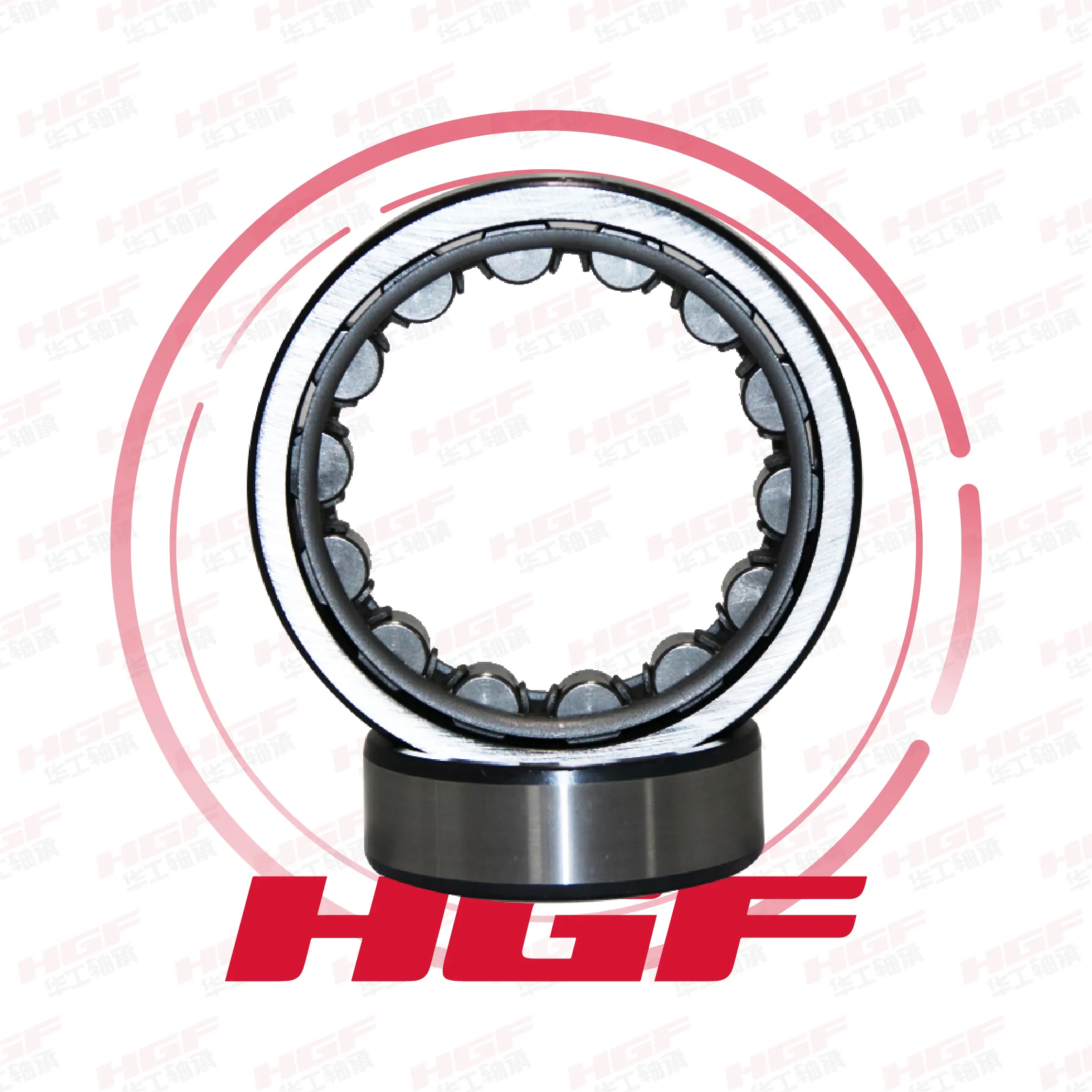 HGF Best Selling Single row cylindrical roller bearing NU NJ NUP 2217 2218 2219 2220 With Good Product Quality