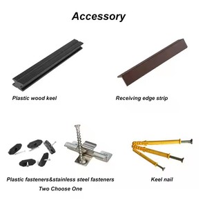 SHENGCHENG - Vigas de Madera y Plástico Compuesto para Exteriores, Resistentes al Agua, para Instalación de Terrazas - Product Image 6