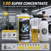 Nettoyant concentré alcalin pour pré-lavage de voiture 1:50, savon mousse neige, détergent liquide sans contact pour le detailing automobile et l'entretien de la peinture