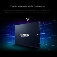 SSD interne SATA PM 883 240G pour serveur d'entreprise, capacité avec port d'extension 480G 960G, coque en plastique usagée