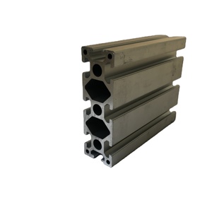 Perfil de Aluminio Anodizado Industrial de Fácil Montaje, Serie 6000, 3090/30150, Servicios de Extrusión, Soldadura, Doblado y Corte, Ranura en T - Product Image 3