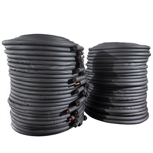 Усиленный черный резиновый медный комплект трубок для эффективного подключения наружных и внутренних блоков кондиционеров - Product Image 2