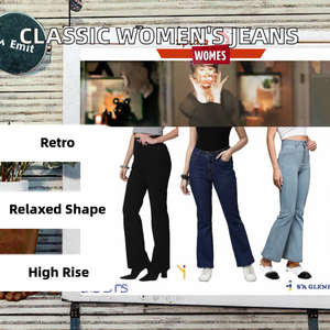 ZZH JY90 Pantalones Harem Casuales de Moda para Mujer, Cintura Alta, Corte Holgado, Transpirables, Vaqueros Vintage con Parches, Modal/Algodón, Verano - Product Image 2