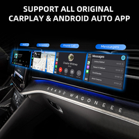 Adaptateur sans fil 2-en-1 CarPlay et Android Auto pour voitures équipées d'un système filaire d'origine Adaptador Sem Fio Carplay Usb Apple Carplay