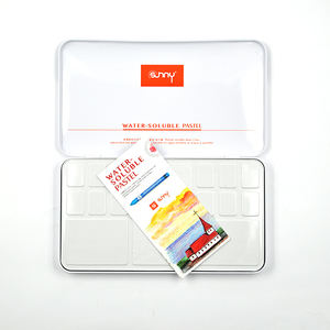 SUNNY 25 Couleurs <span class=keywords><strong>Facile</strong></span> à Utiliser <span class=keywords><strong>Pastel</strong></span> à l'Huile Peinture <span class=keywords><strong>Dessin</strong></span> Fournitures Solubles dans l'Eau - Product Image 3