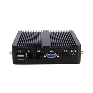 Mini PC industriel sans ventilateur <span class=keywords><strong>Intel</strong></span> avec carte graphique intégrée, DDR, double LAN, double COM, HD, DP, compatible avec D-IN, montable sur rail - Product Image 4