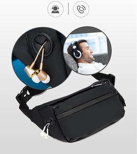 Förderung Großhandel In Lager Wasserdicht Wandern Verstellbaren Riemen Schulter Brust Tasche der Männer Gürtel Taille Tasche - Product Image 6