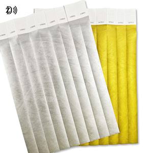 13.56MHz RFID 팔찌 일회용 티켓 <span class=keywords><strong>Tyvek</strong></span> 방수 종이 NFC 팔찌 이벤트 - Product Image 6