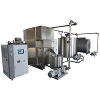 Prix usine Nouvelle installation de tempérage de chocolat pour raffinerie, broyeur de noix et de lait, fonctionnement automatique, haute température, multi-tension