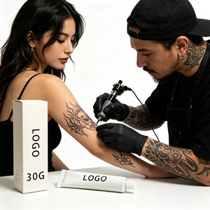 Bestseller Stable Texture Tattoo Cream, Universal Size Custom Net <b>Weight</b>, Custom Logo Tattoo Aftercare Gel for Mixed Tattoo - Product Image 4
