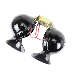 Subwoofers for <b>Car</b>,<b>Car</b> Loud <b>Horn</b>, Dual-Tone Large Trumpet <b>Horn</b>, 12/24V <b>Car</b> Electric <b>Horn</b> with Relay - Product Image 3